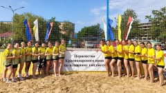 Новочеркасские спортсменки стали призерами открытого Первенства Краснодарского края по пляжному гандболу
