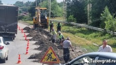 В Новочеркасске начались ремонтные работы на спуске Герцена