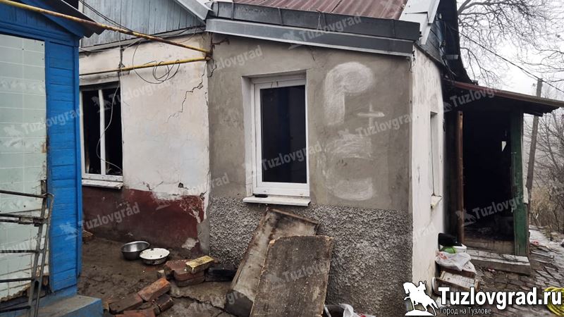 В Новочеркасске в новогоднюю ночь пожарные спасли двух людей, собаку и енота