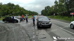 На трассе Новочеркасск – Каменоломни столкнулись три автомобиля