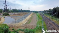 Фотографии с места строительства нового моста в Новочеркасске