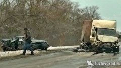 На трассе под Новочеркасском пьяный водитель устроил двойное ДТП при обгоне