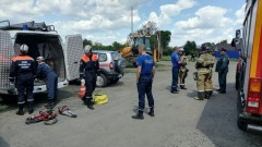 В Новочеркасске прошли учения спасателей по ликвидации последствий ДТП