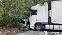 На Харьковском шоссе в Новочеркасске произошло беспилотное ДТП