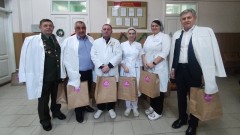 Виктор Синюгин посетил военный госпиталь