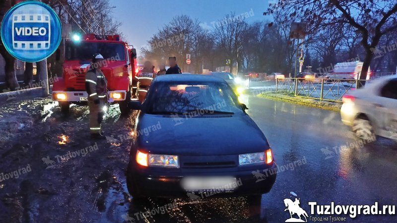 Появилась видеозапись момента ДТП с пешеходом на проспекте Баклановском в Новочеркасске
