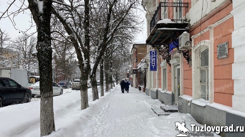 На Новочеркасск надвигается снегопад
