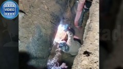 Сотрудники новочеркасского водоканала ликвидировали порыв на магистральном водоводе, видео
