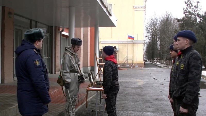 В Новочеркасске военнослужащие провели тренировку по мобилизации запасников