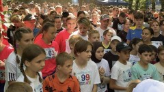 В Новочеркасске прошел легкоатлетический семейный забег