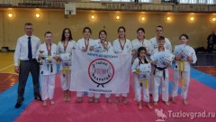 Новочеркасские каратисты выиграли домашний турнир