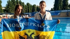 Новочеркасские пловцы успешно выступила на соревнованиях в Таганроге