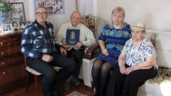 В Новочеркасске ветеран ВОВ Николай Чуб отметил свое 95-летие