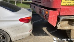 В Новочеркасске 18-летнему водителю BMW стало плохо с сердцем после того, как в него сзади въехал самосвал