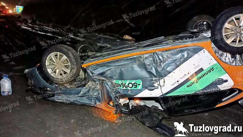 На въезде в Новочеркасск в ДТП пострадал человек