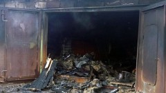 В станице Багаевской под Новочеркасском при пожаре в гараже пострадал 39-летний мужчина