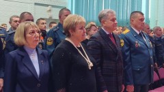 В Новочеркасске спасателей поздравили с профессиональным праздником