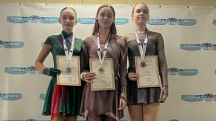 В Новочеркасске прошли областные соревнования по фигурному катанию