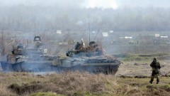 На кадамовском полигоне под Новочеркасском прошли военные учения 150-й дивизии