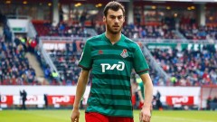 Защитник «Локомотива» Соломон Кверквелия не сыграет в матче с «Ростовом» из-за дисквалификации