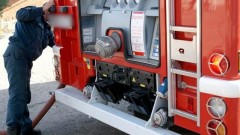 В Новочеркасске на улице Социалистической горел мусор
